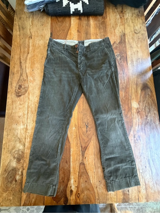 Banana Republic Other - Banana Republic Olive Corduroy Men's Pants